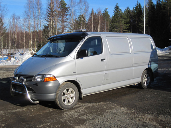 Kuumavesikorkeapainepesuauto kuvaus- ja tutkausvarustuksella